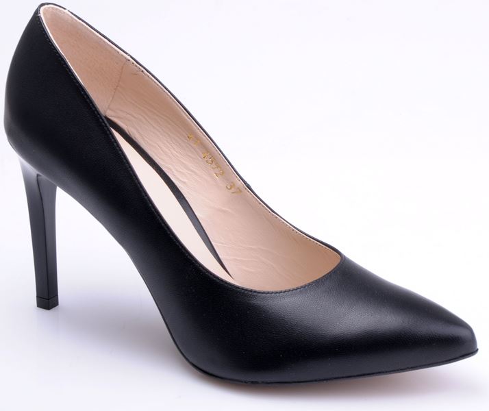 AN4527 czarny skóra